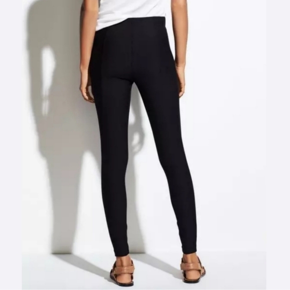 Vince Black Stitch Back Seam Leggings - Picture 2 of 12